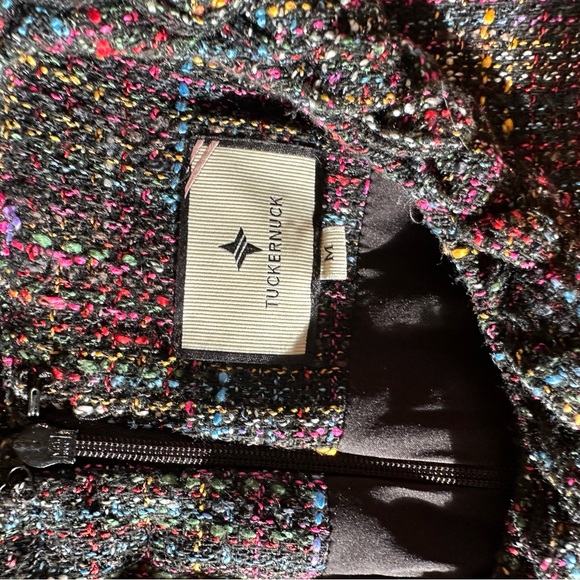 Tuckernuck x Cameran Eubanks Gemstone Multicolor Tweed Wembley Jackie Dress - Picture 4 of 4